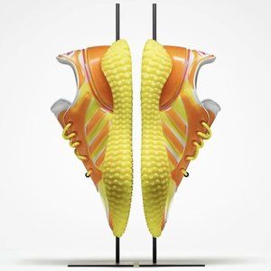 Adidas x Craig Green designer collaboration Polta AKH II yellow orange sneakers